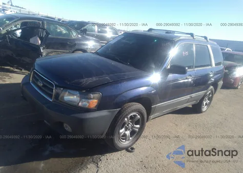 2005 Subaru Forester (Natl) X z USA, uszkodzony, nr VIN JF1SG63685H737615